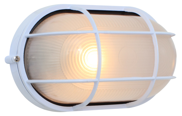 Die Cast Aluminium Oval Grid Bulkhead view 2