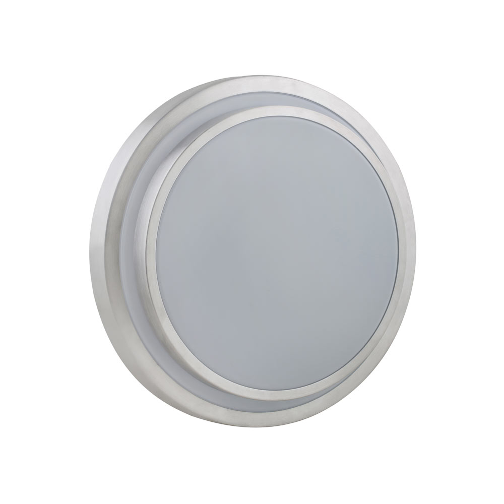 Steel and Acrylic Ceiling Light - Silver