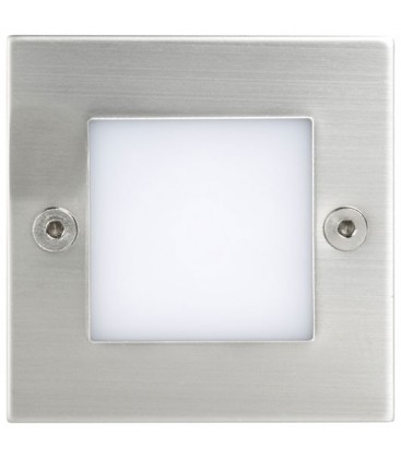 Square Footlight - Stainless Steel