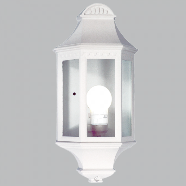 Die Cast Aluminium 3 Panel Half Lantern