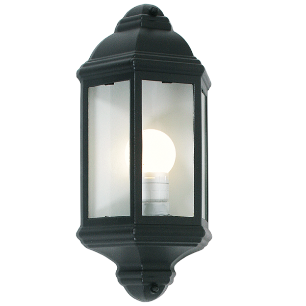 Die Cast Aluminium 3 Panel Half Lantern