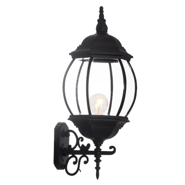 Die Cast Aluminium Rounded Belly Head Up Facing Lantern