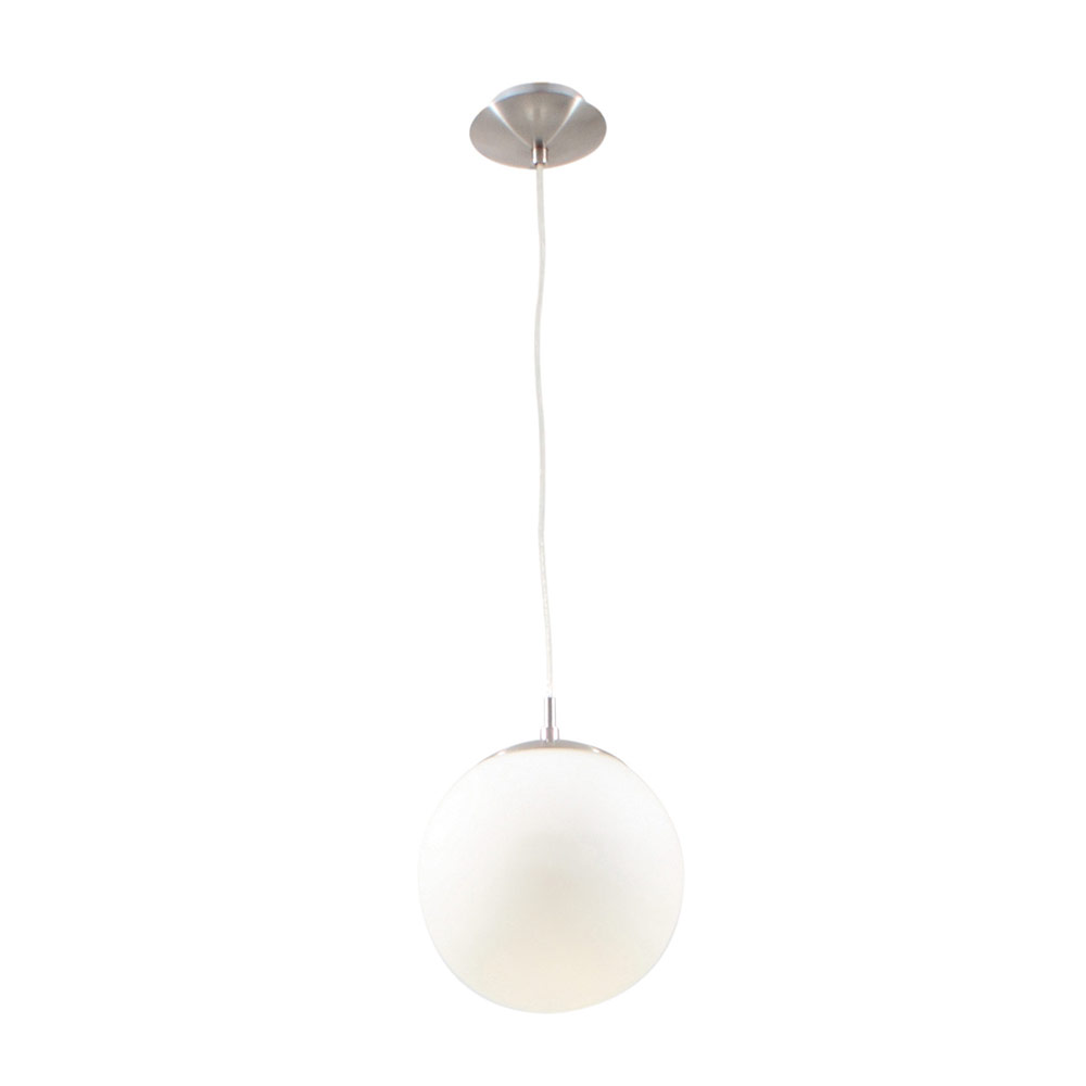 Steel and Glass Pendant
