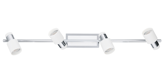 4LT Spot Steel - White and Chrome or Black and Chrome
