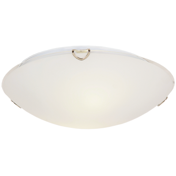 Metal and Glass Ceiling Fitting Small