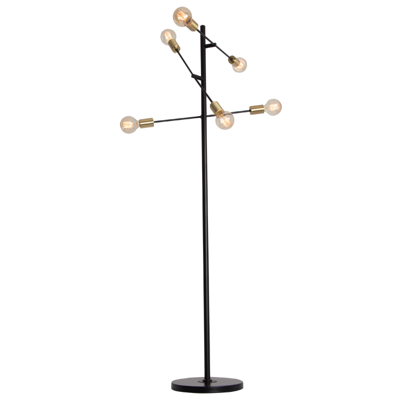 Metal Stand Lamp with Foot Switch