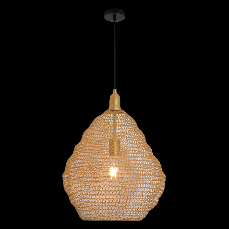 Metal Wire, Mesh Phantom Pendant Large