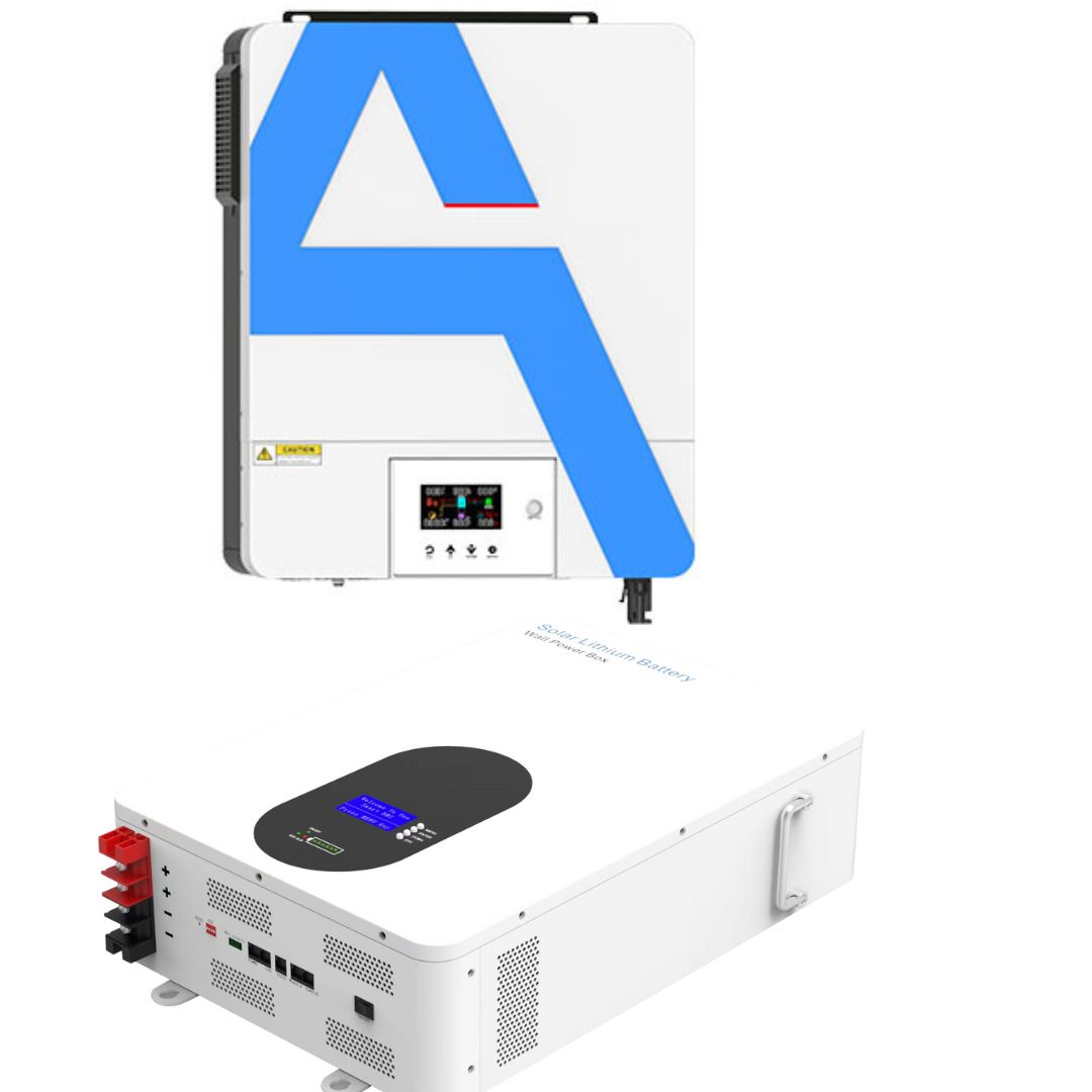 6.2kW Solar Inverter + Battery 48V DC