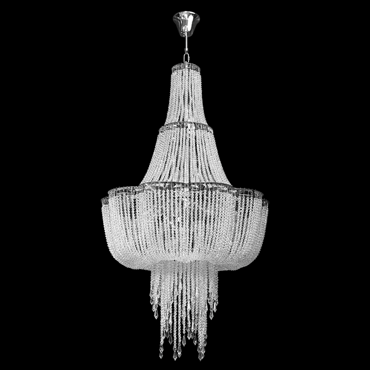 Large Crystal Chandelier