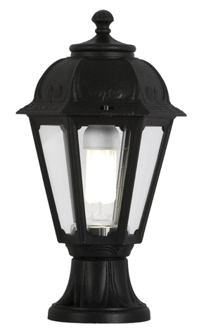 Resin Pedestal Lantern