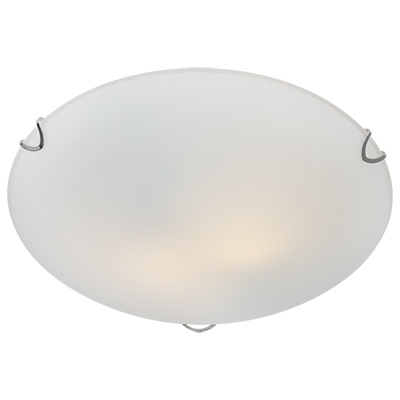 Metal and Glass Ceiling Fitting Small