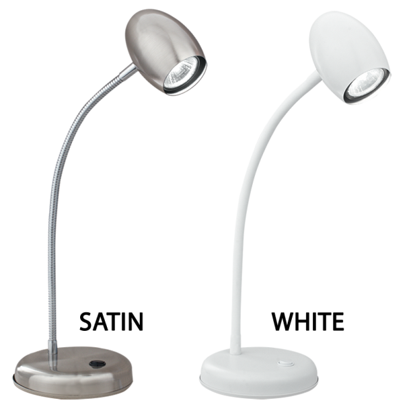 Desk Lamp With Switch and Adjustable Arm